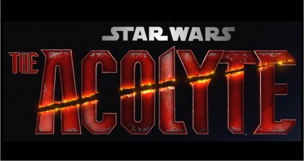 The Star Wars: The Acolyte logo, featuring a glowing slash through "Acolyte" on a dark backdrop, captures the thrilling mystique of the newest addition to the Star Wars universe. This electrifying emblem would make a dramatic centerpiece for any Star Wars-themed attraction or special event at your favorite entertainment destination.