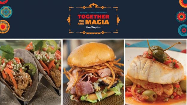 Magia’s newest theme park eats are served up on three colorful plates: piled-high pulled pork tacos bursting with flavor, an epic sandwich stacked with ham and crispy fries perfect for fueling fun between rides, and a golden fish fillet paired with vibrant veggies and savory sauce—all crafted to keep guests energized for their adventure.