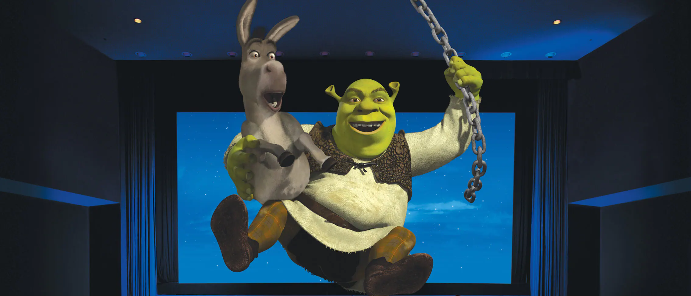 Shrek and Donkey