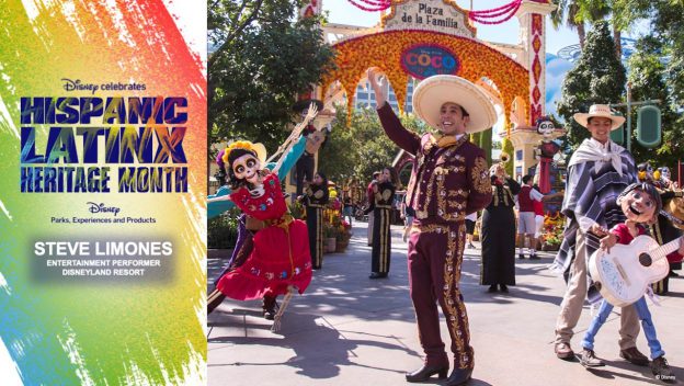 Mariachi bands and Coco characters light up Disneyland Resort for Hispanic Latinx Heritage Month, performing alongside Disney Cast Members who bring the park’s diverse stories to life with music, dance, and dazzling cultural celebrations.