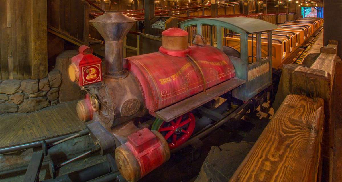 Big Thunder Mountain Railroad Walt Disney World