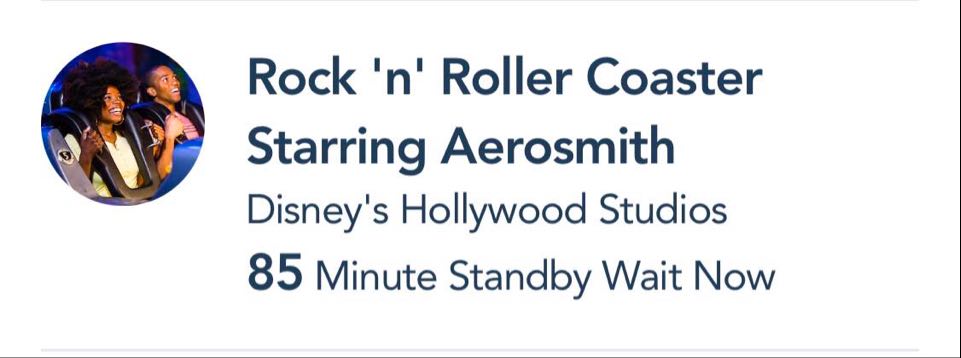 Rock ‘n’ Roller Coaster starring Aerosmith racks up an 85-minute wait at Disney’s Hollywood Studios—thrilled coaster fans ride in anticipation, energized by reopening excitement.