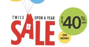 Experience the vibrant "Twice Upon a Year Sale" at Disney Parks, where festive balloons fill Main Street and magical savings up to 40% off await—join in the celebration before this special Disney event ends!.