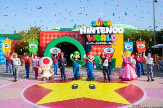 Super Nintendo World opening