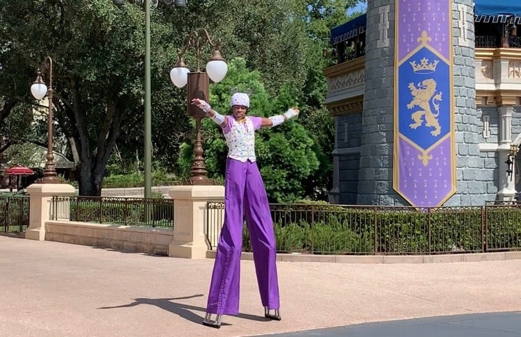 stilt walker parade Walt Disney world 