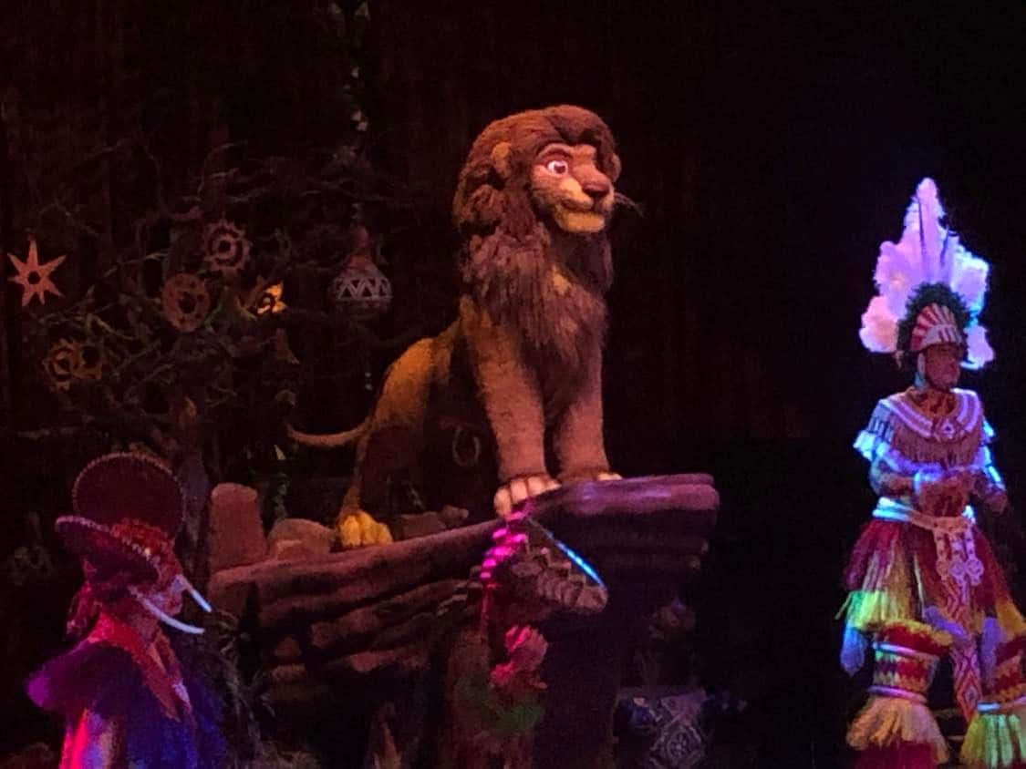 Festival of The Lion King animal kingdom