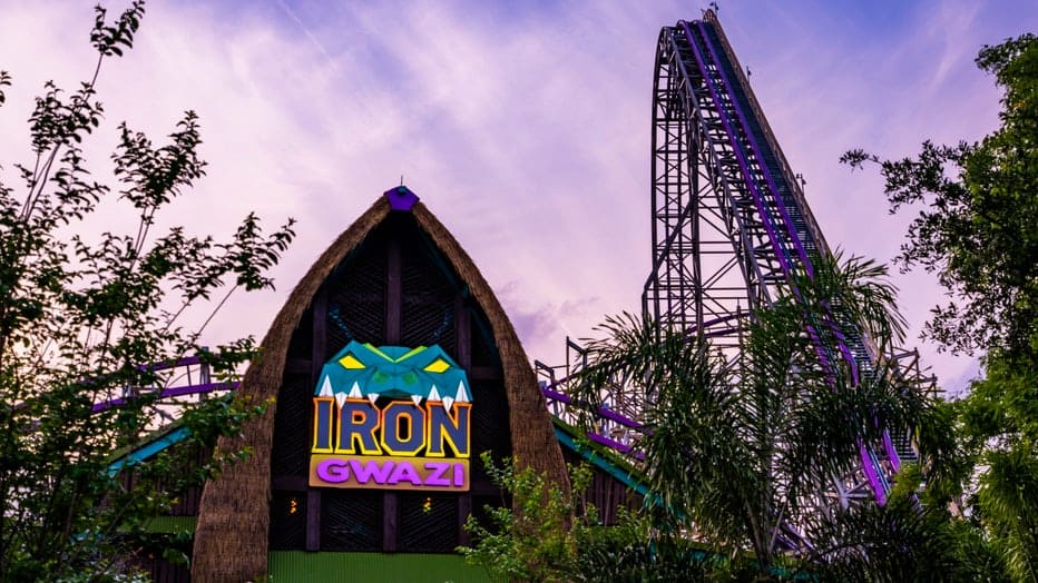 Busch Gardens Tampa Iron Gwazi