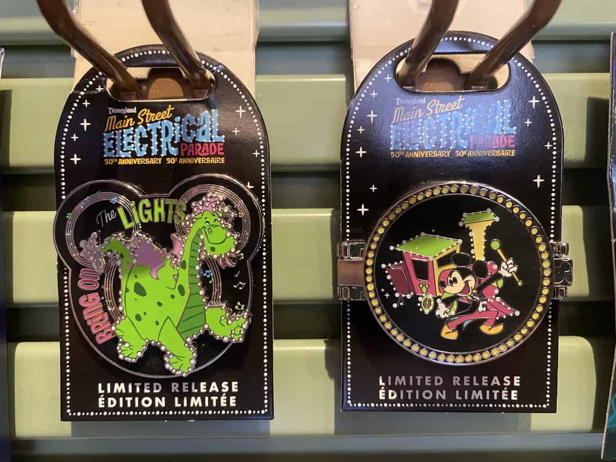 main street electrical parade pins