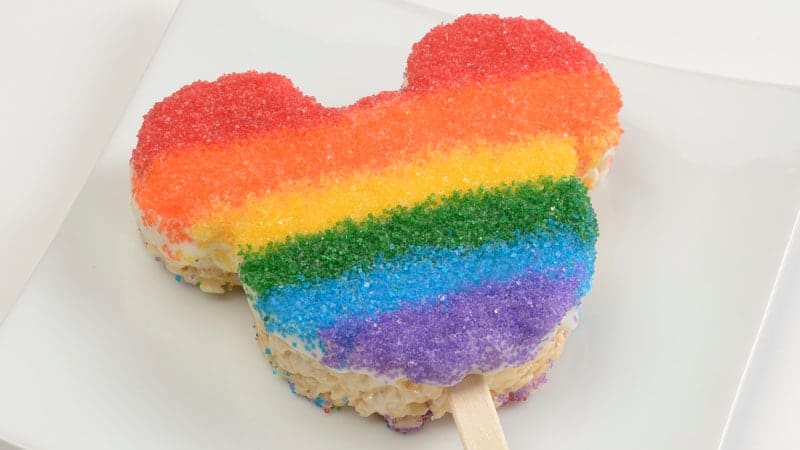 Pride Mickey Rice Krispie Treat