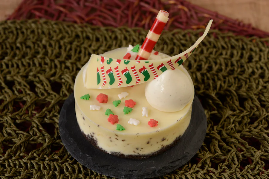 Peppermint Bark Cheesecake, Halfway to the Holidays at Walt Disney World