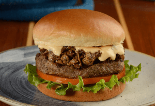 Amber Ale burger, Port Orleans Riverside