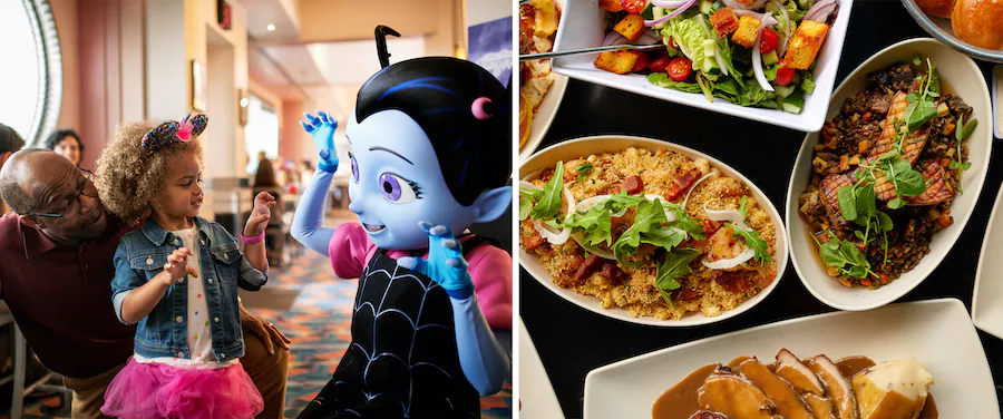Hollywood and Vine Character Dining