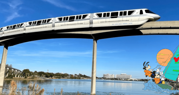 Disney World's monorail