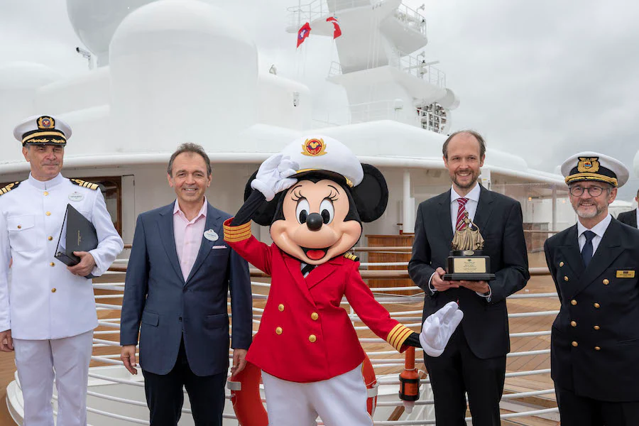 Disney Wish Delivery Ceremony, Disney Cruise Line