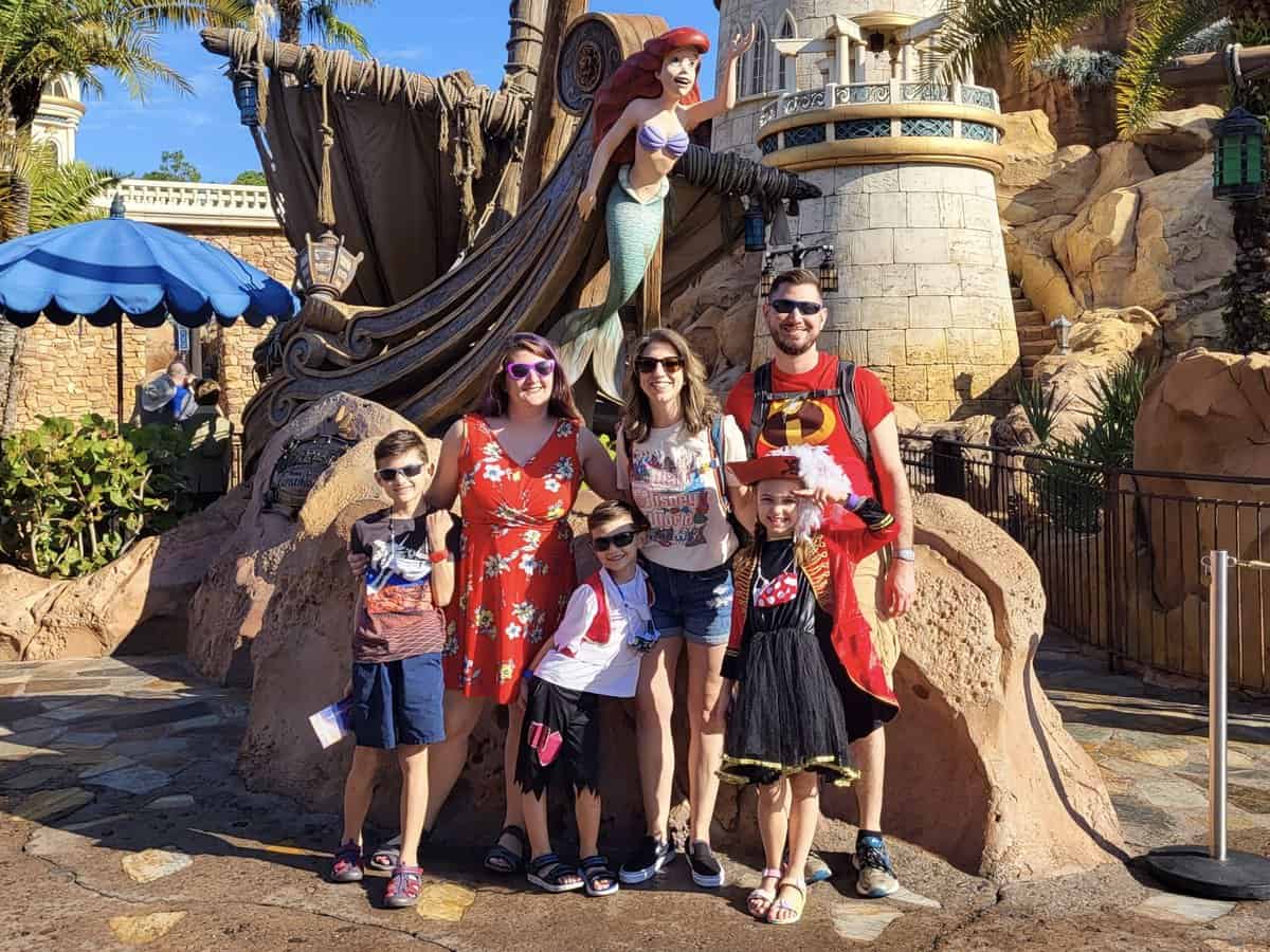 Family Photo with Ariel
