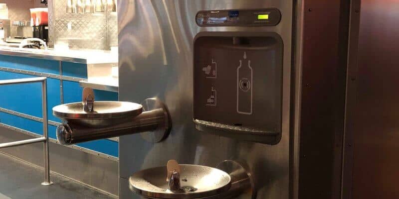 Water refill station