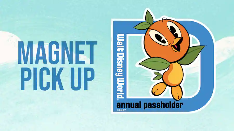 Orange Bird Annual Passholder Magnet