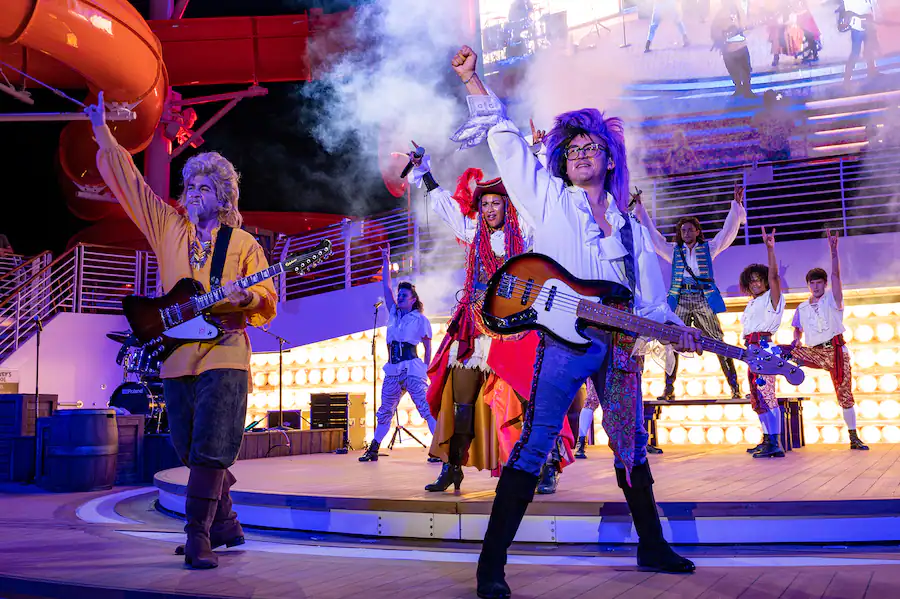 Pirate Night, the Disney Wish