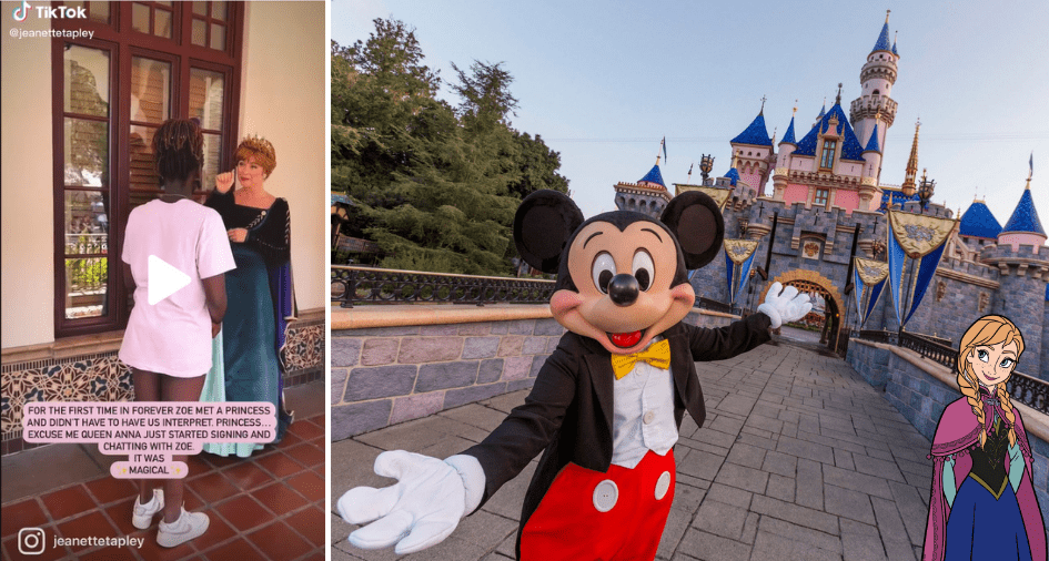 Disneyland Sign Language