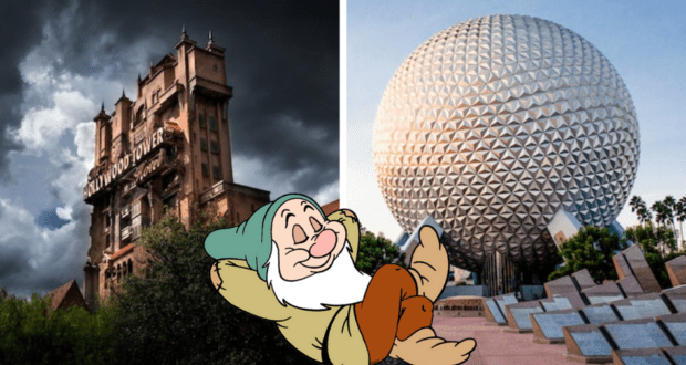 Resting Hollywood and EPCOT