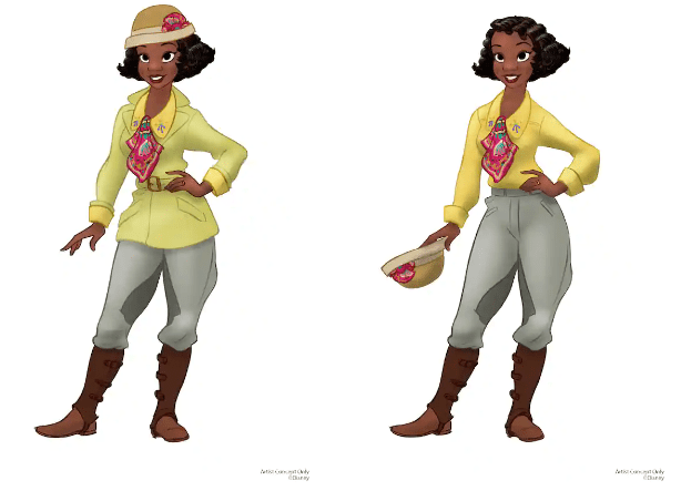 Tiana's Bayou Adventure Outfit
