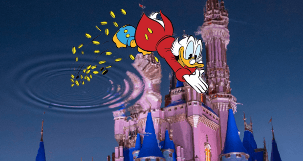 Scroog McDuck Magic Kingdom