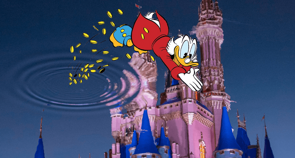 Scroog McDuck Magic Kingdom
