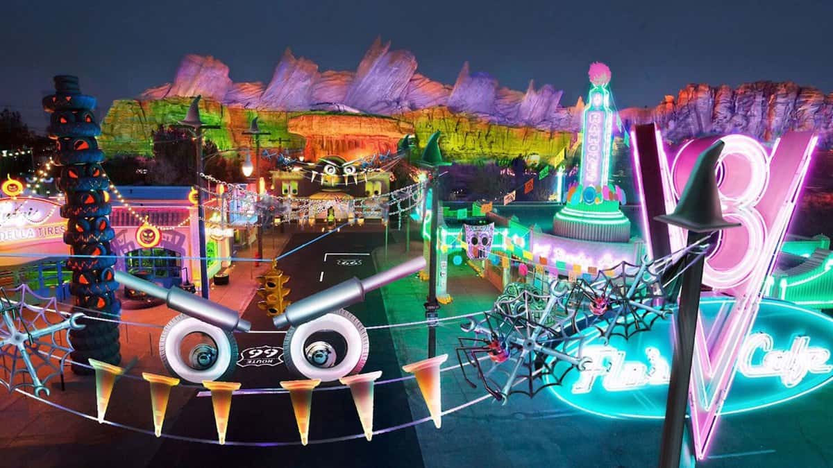 Cars Land Halloween