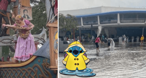 Disney World Rain Storm