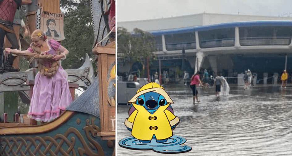 Disney World Rain Storm