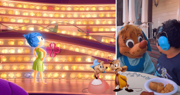 Disneyland Character Interaction