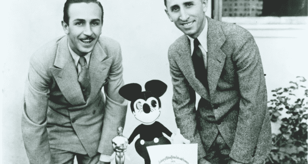 Walt and Roy Disney