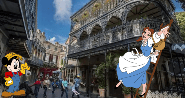 New Orleans Square Disneyland