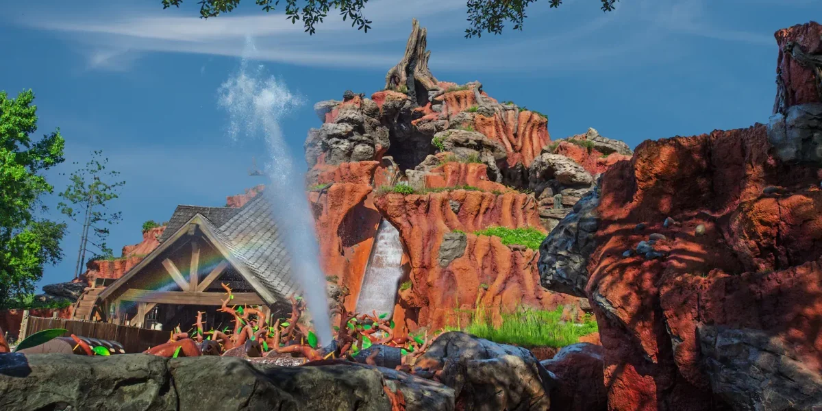 Splash Mountain in Frontierland at the Magic Kingdom