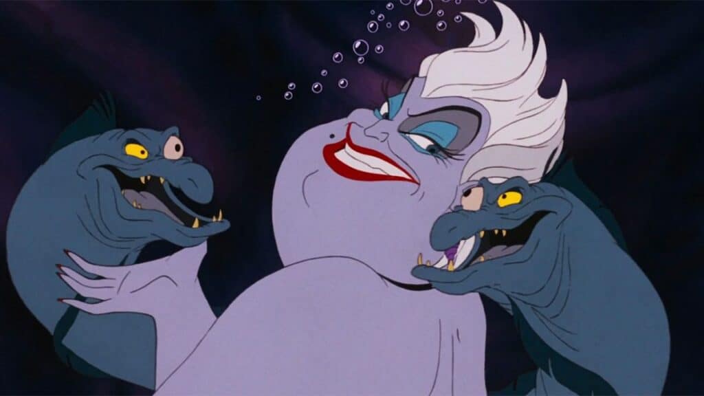 Ursula with Flostsum and Jetsom