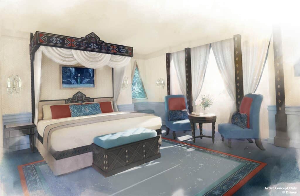 frozen-room-disneyland-hotel