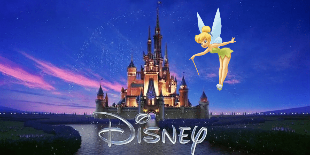 Disney Movie Logo with TInker Bell