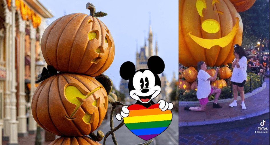 Disneyland Halloween Proposal