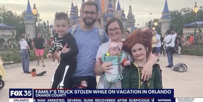 stolen truck