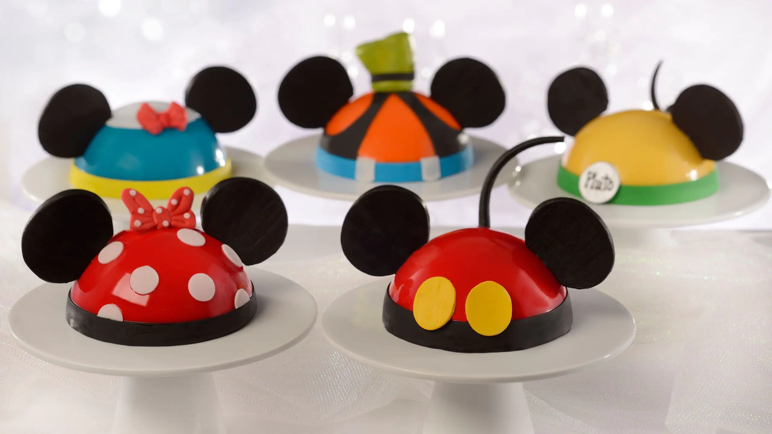 Amorette's Patisserie character dome cakes