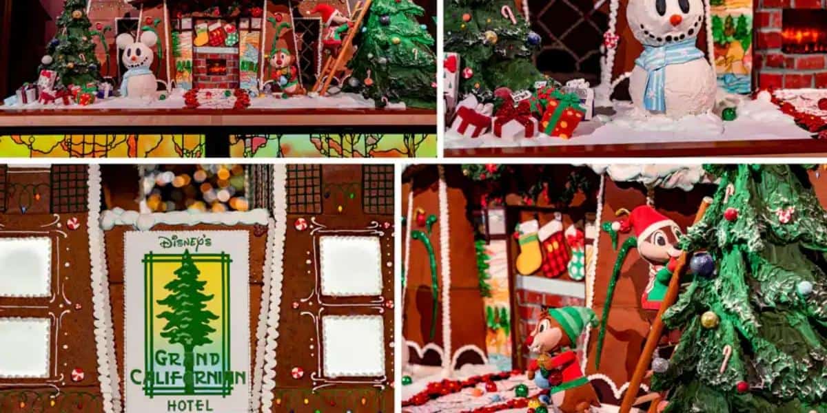 grand gingerbread house at disneys grand californian