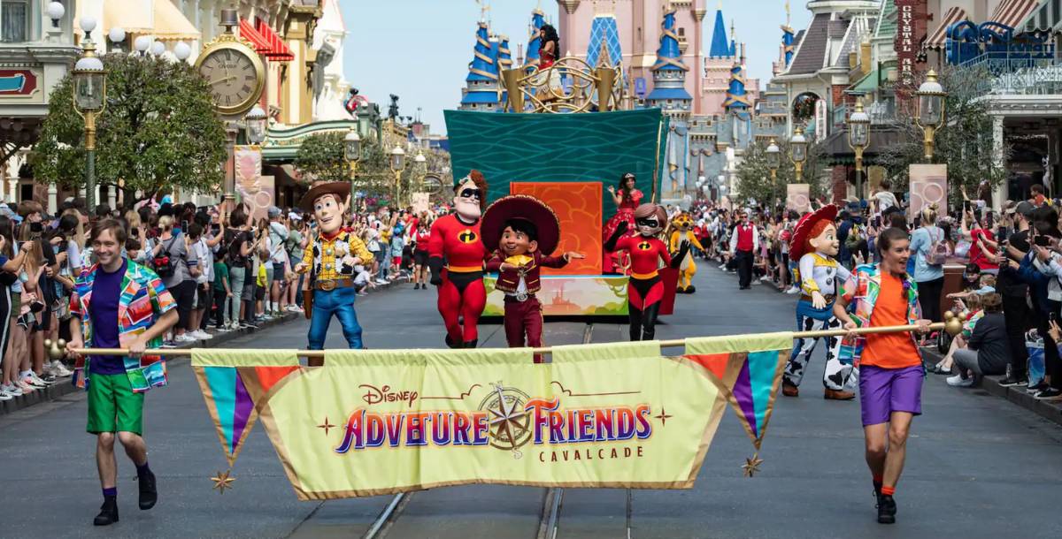 Disney Adventure Friends Calvalcade
