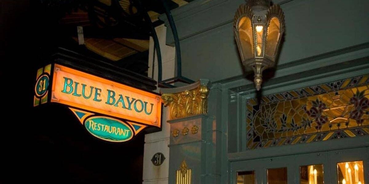 blue bayou disneyland