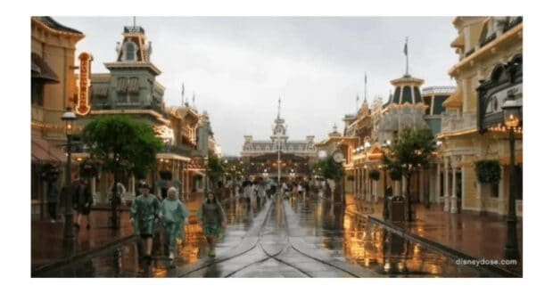 Rain in the Magic Kingdom