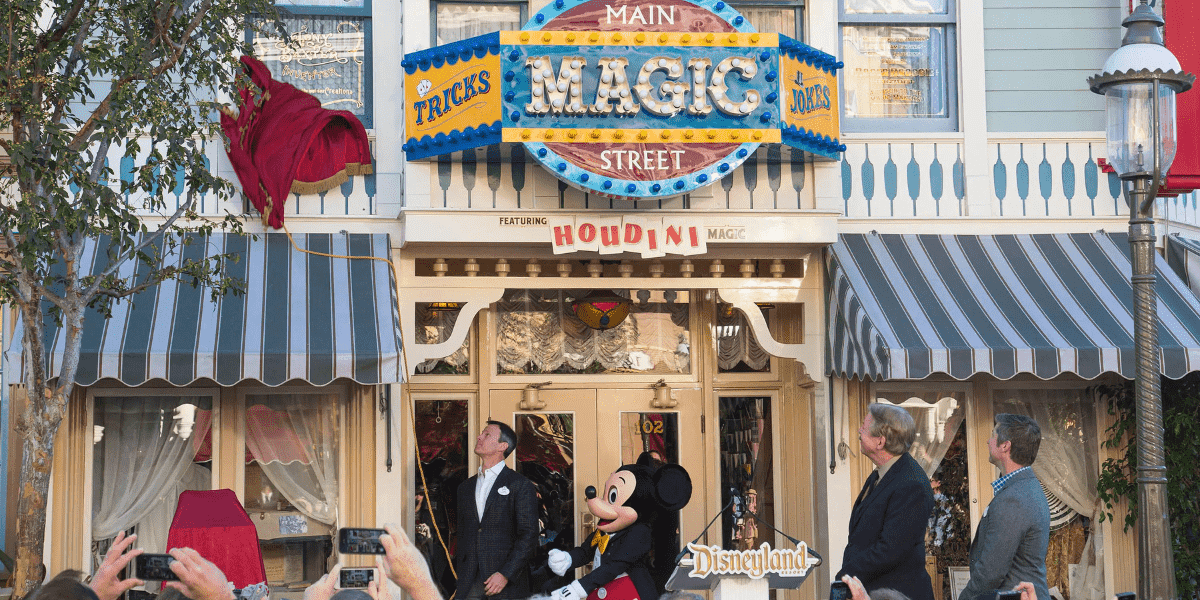 Tony Baxter's Window on Main Street, U.S.A.