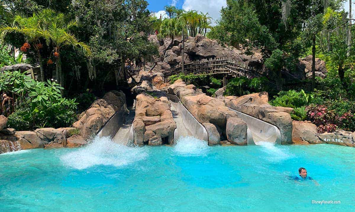 Disney's Typhoon Lagoon Slides