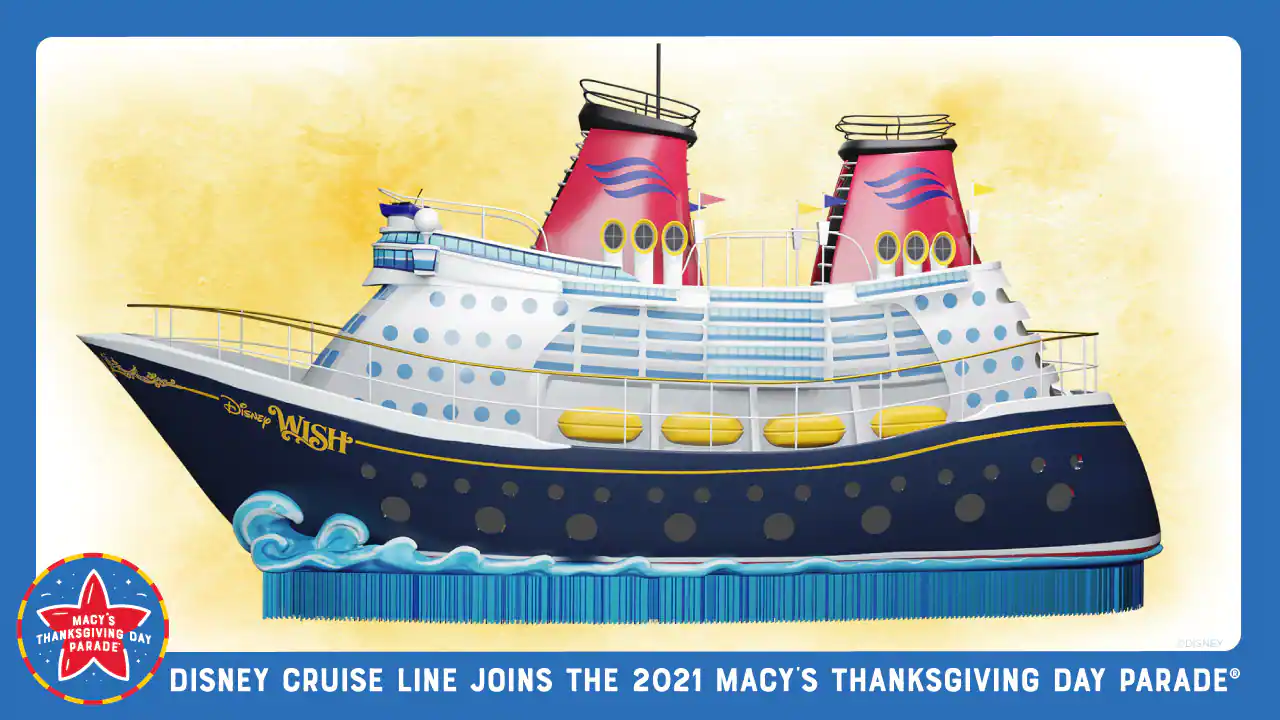 concept art of the disney wish parade float