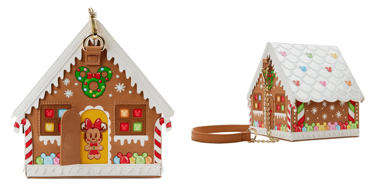 gingerbread house loungefly crossbody