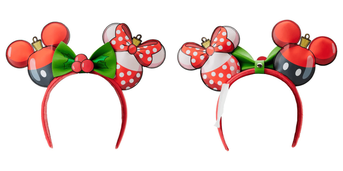 minnie and mickey ornament ears