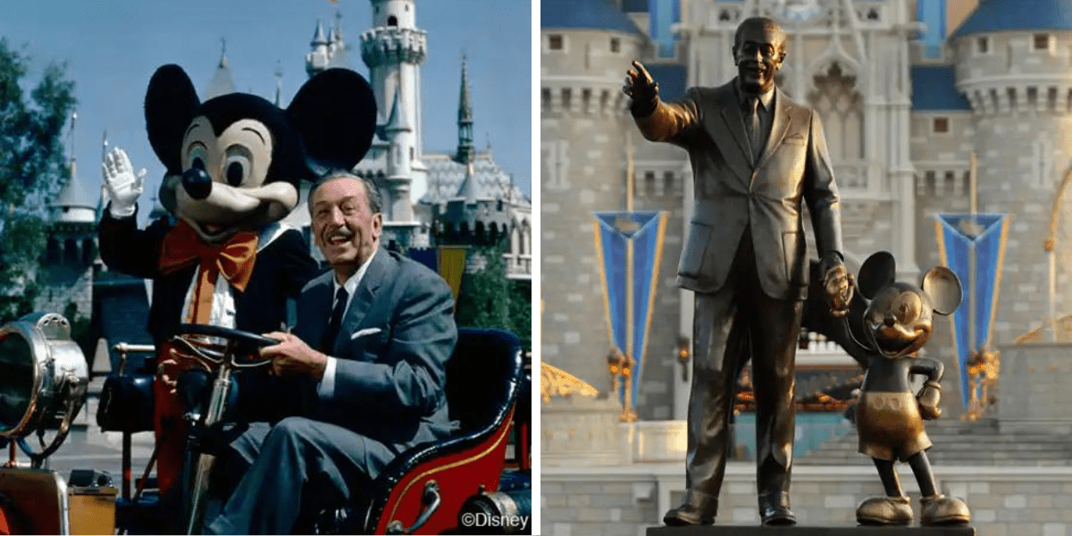 mickey mouse and walt disney